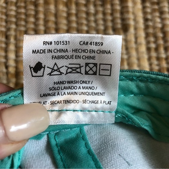 New SpongeBob SquarePants Baseball Hat Cap Green Tie Dye One Size Embroidered - Picture 4 of 9